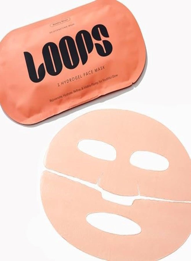 LOOPS WEEKLY RESET - Rejuvenating Hydrogel Face Mask - Rejuvenate, Hydrate, Refine and Visibly Plump for Youthful Glow - Super Moisturizing and Pore Refining - Reduces Signs of Puffiness - 1 Pc - Image 2